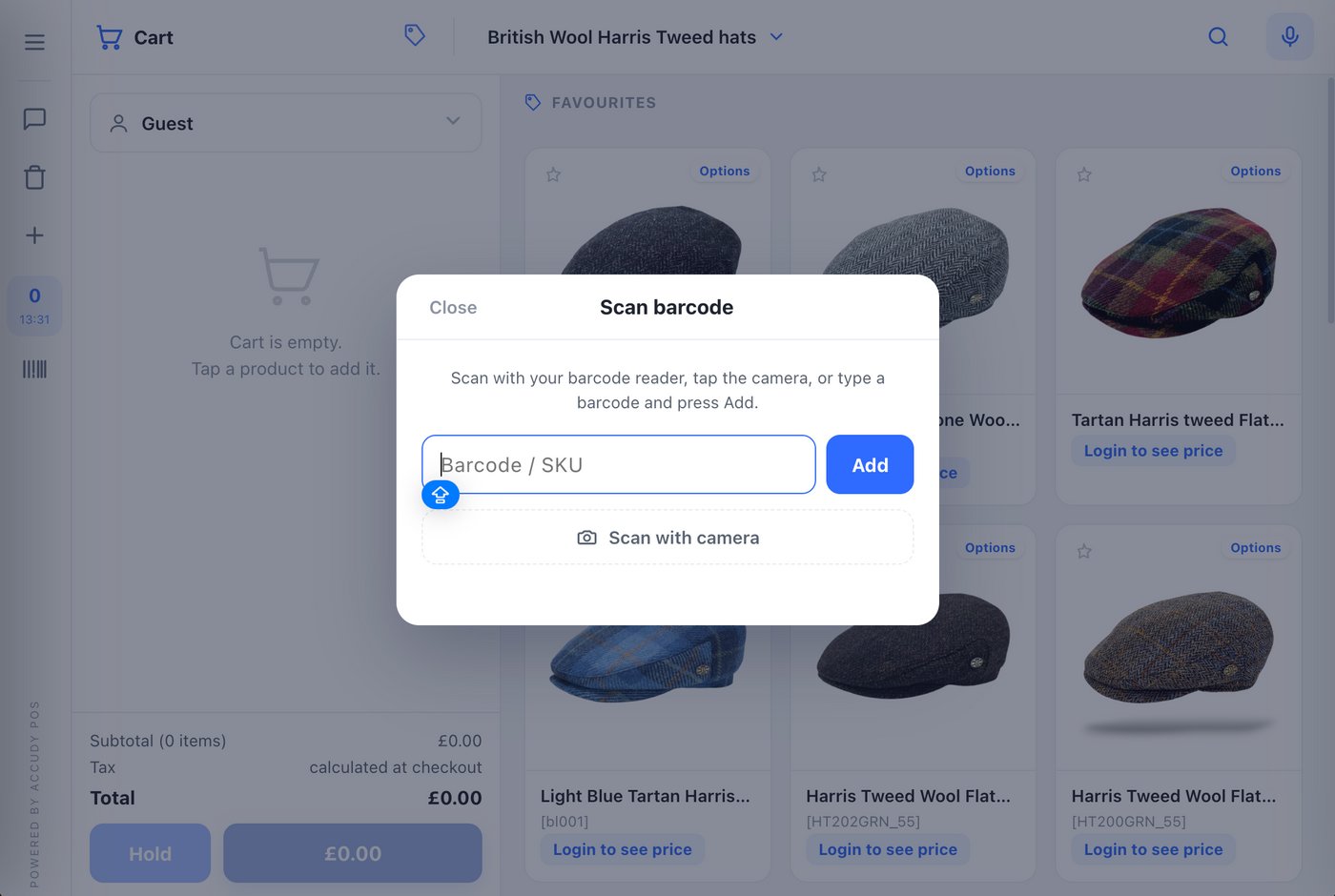 ACCUDY B2B shopify POS