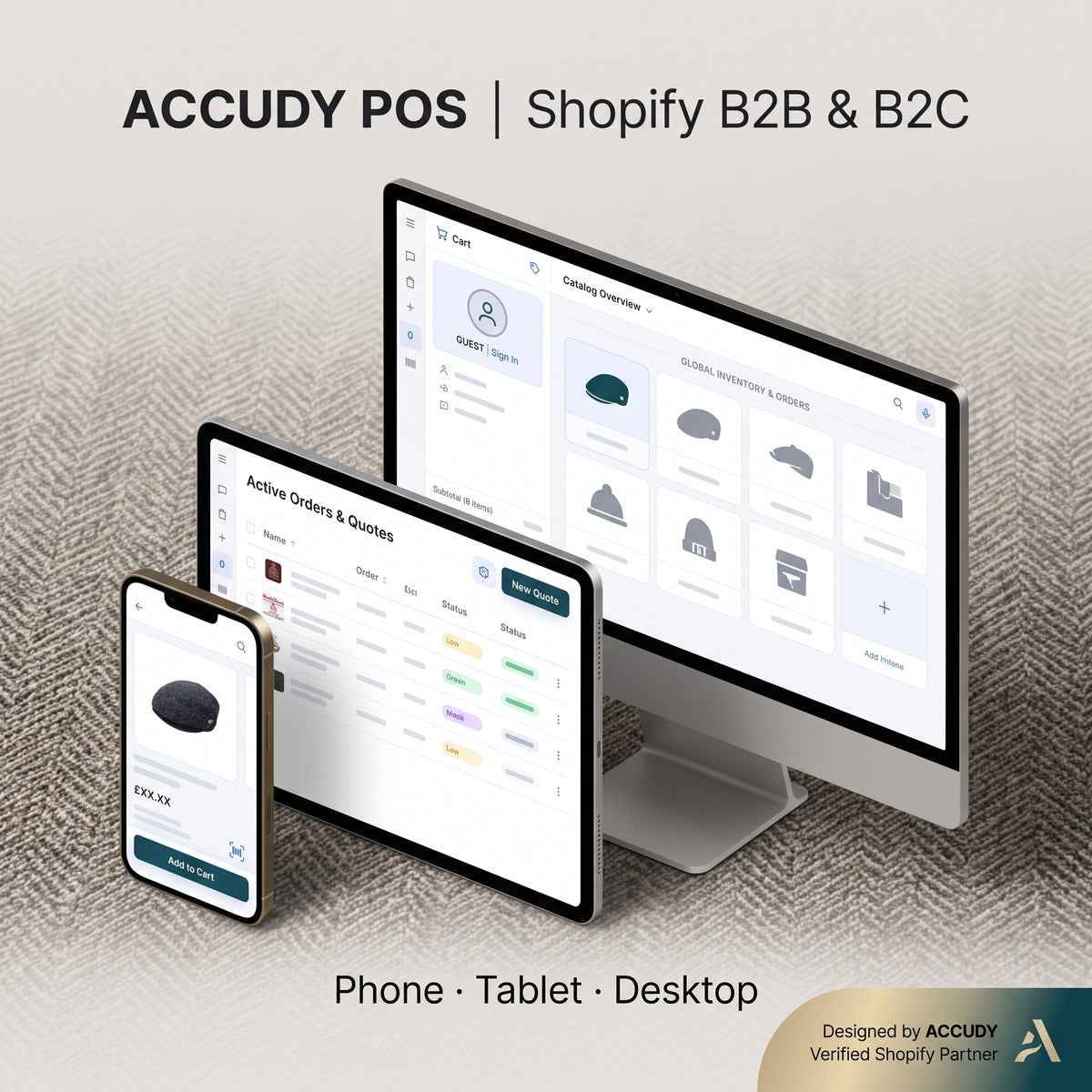 Selfcheckout B2B WEBPOS interface