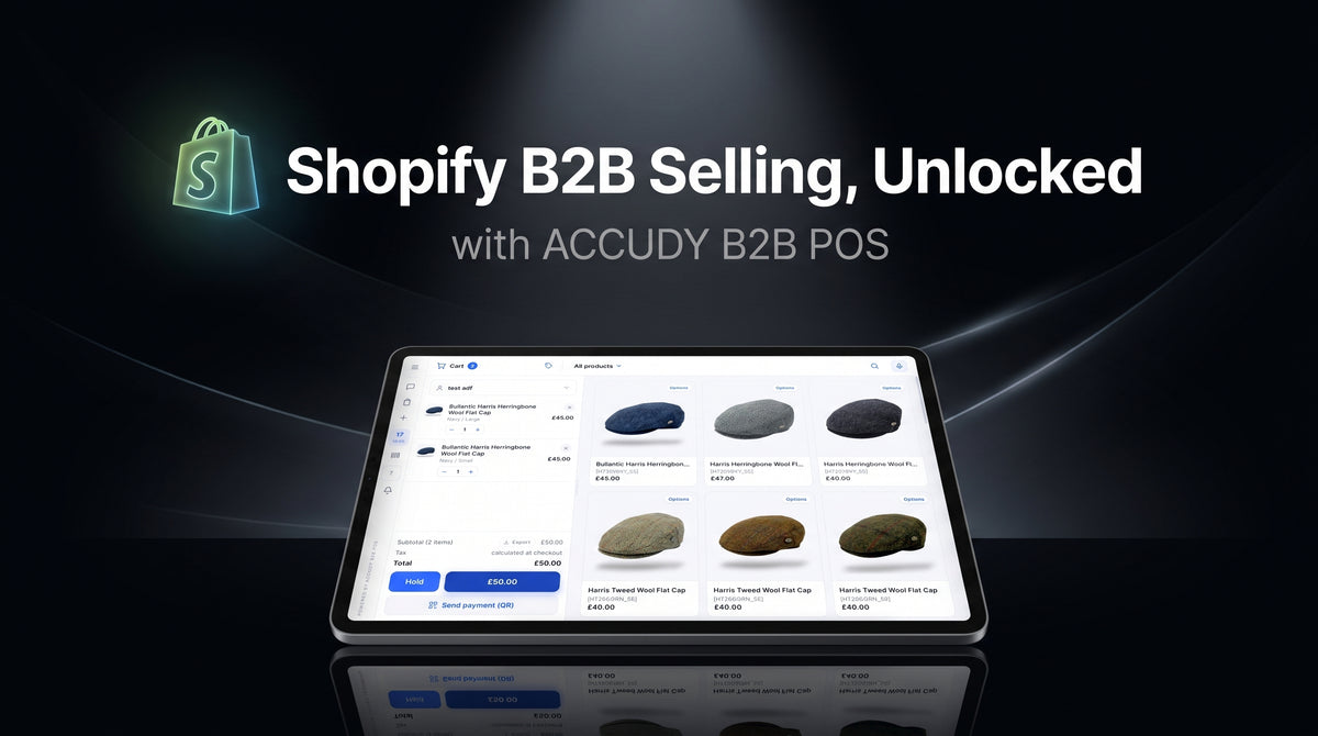 Selfcheckout B2B WEBPOS interface