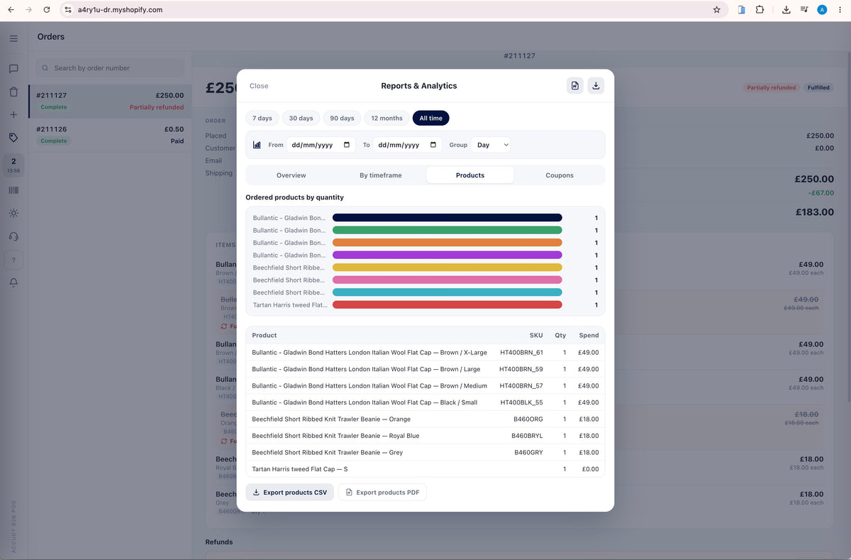 Shopify B2B Customer WebPOS