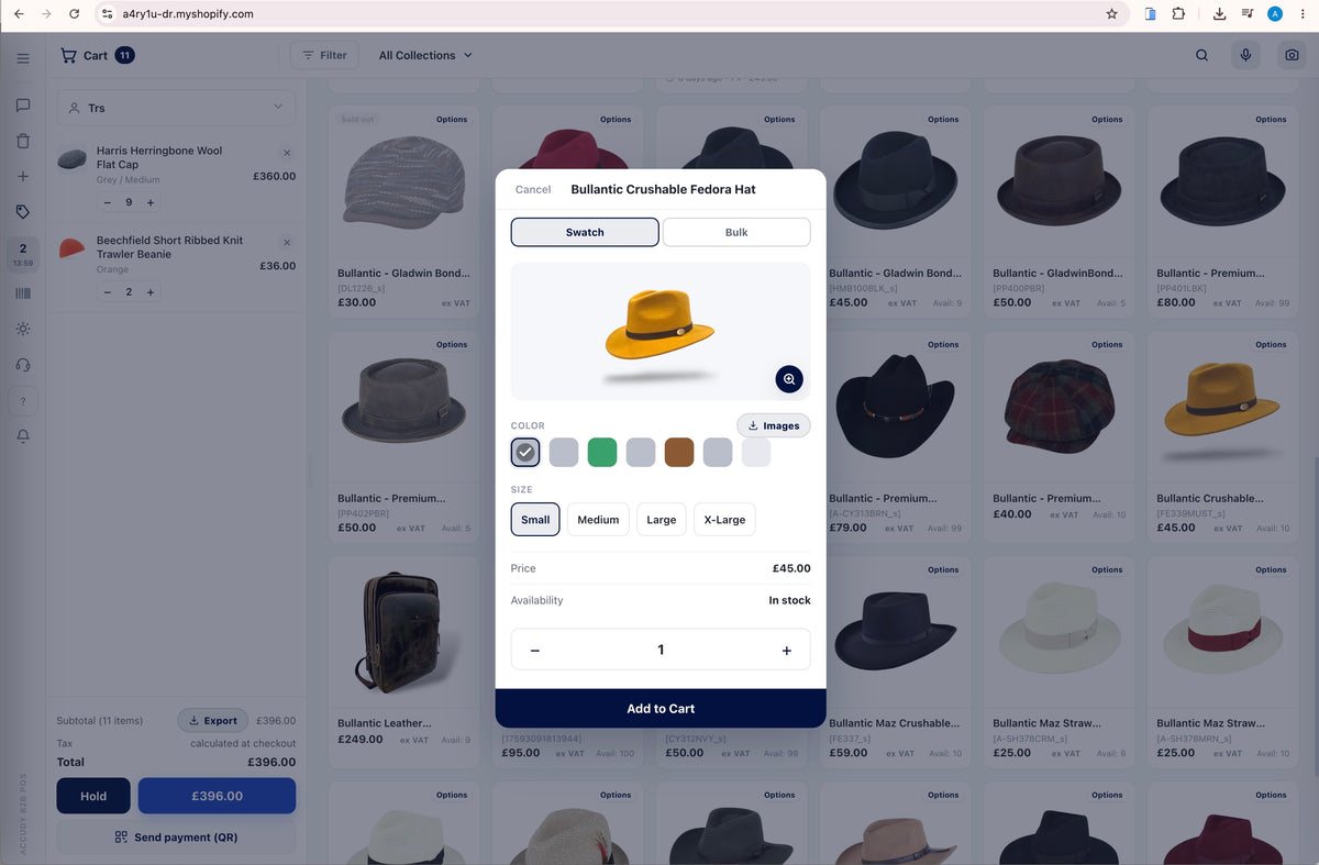 Shopify B2B Customer WebPOS